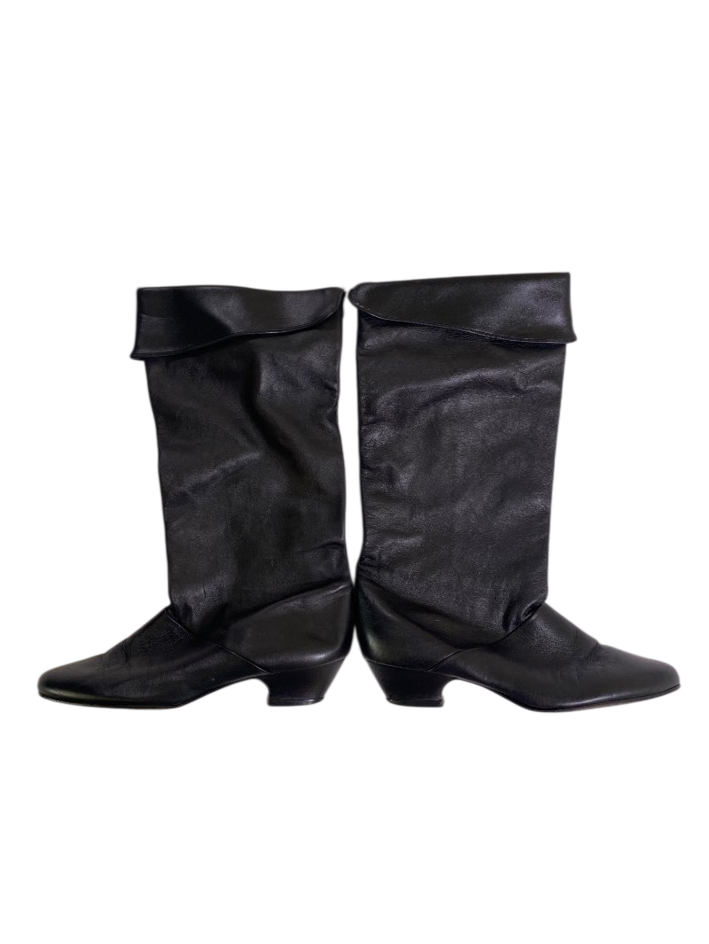 None Classic Knee-High Boots Vintage