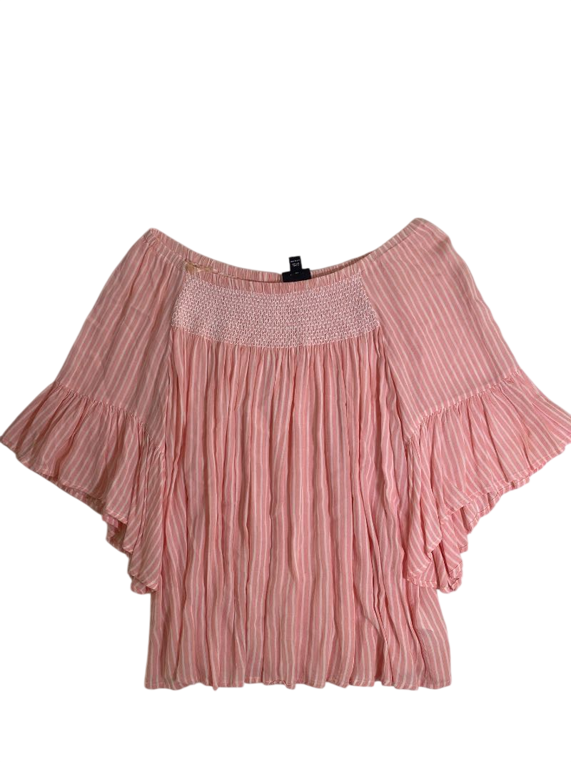 A.N.A Off-Shoulder Flowy Top Long Sleeves