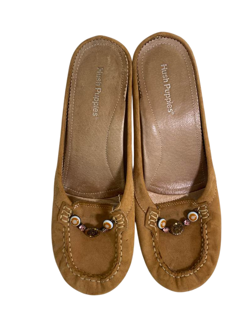 Hush Puppies  Vintage Kitten Heel Mules Vintage