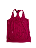 Heart Soul Sequined Tank Top Vintage
