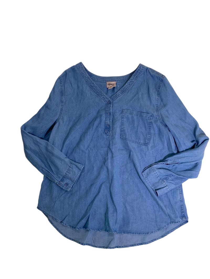 Re-Vintage Como V-Neck Long Sleeve Long Sleeves