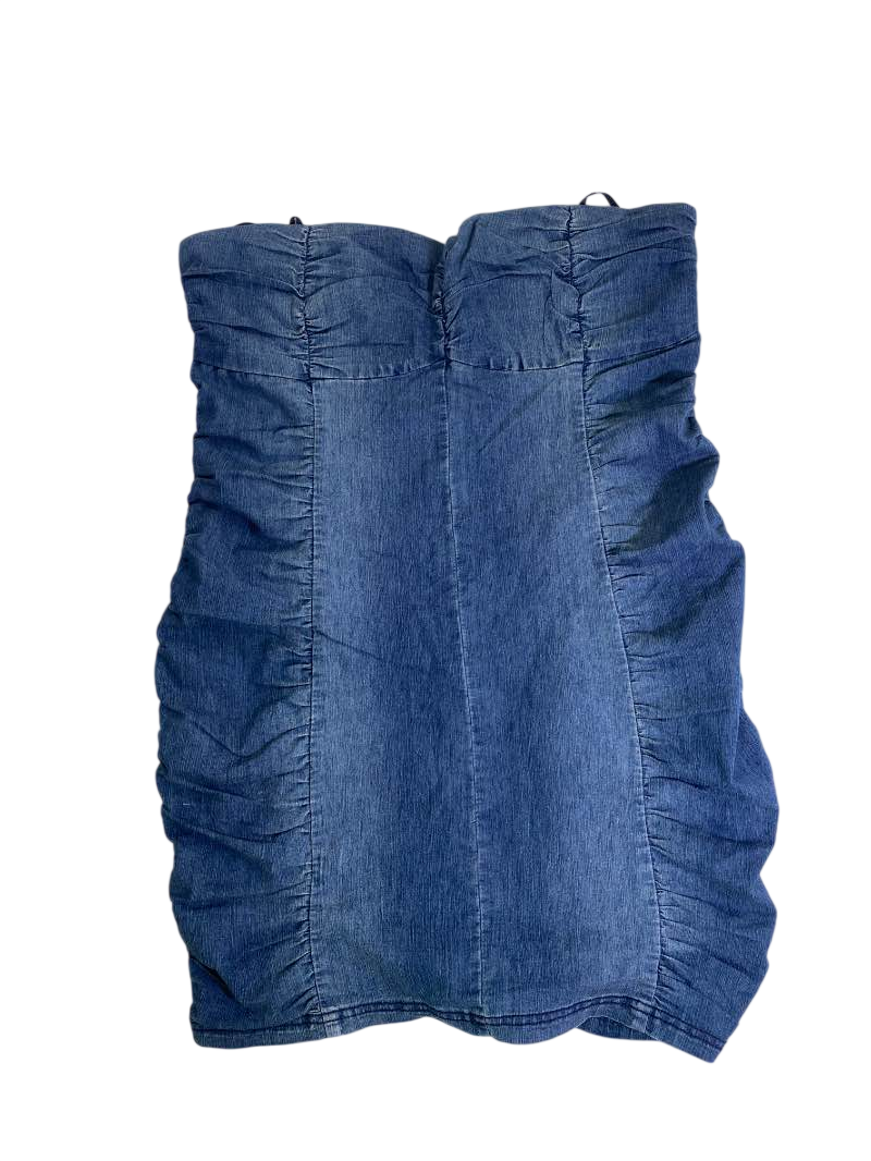Charolette Russe Vintage Ruched Mini Skirt Vintage