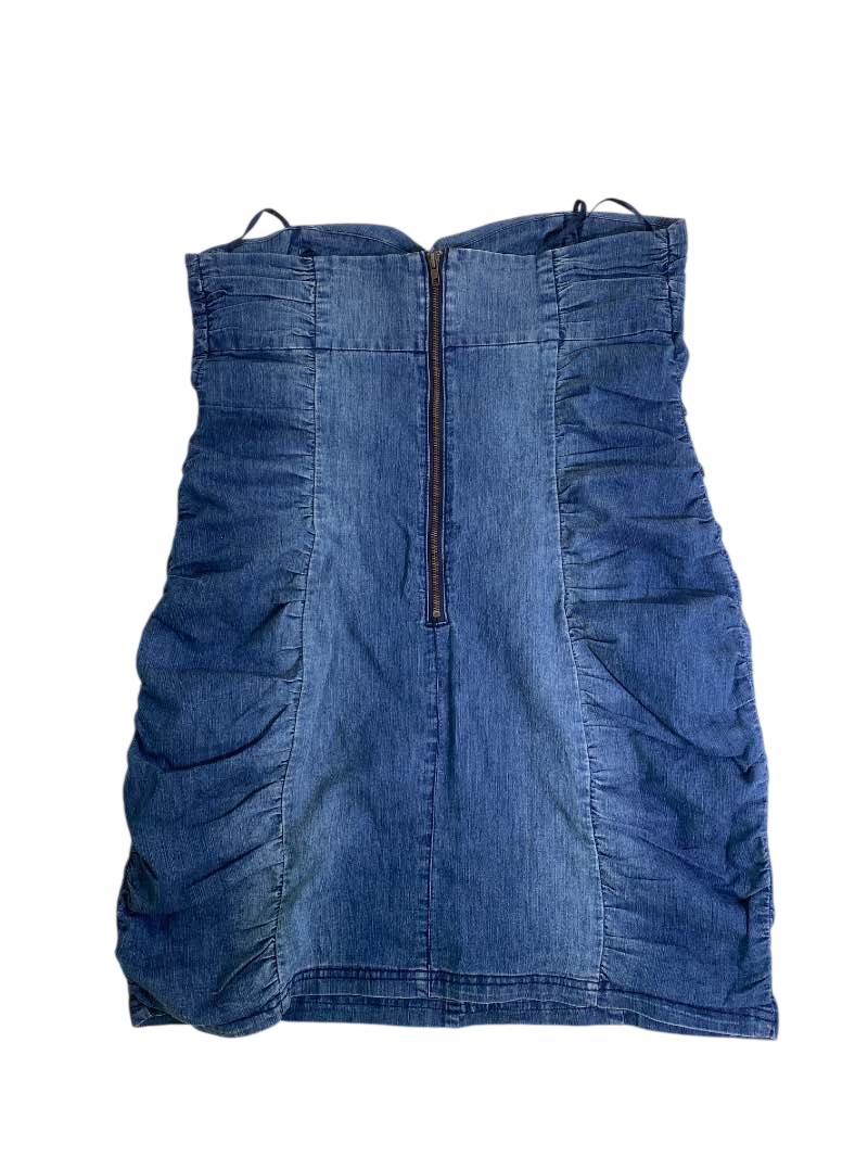 Charolette Russe Vintage Ruched Mini Skirt Vintage