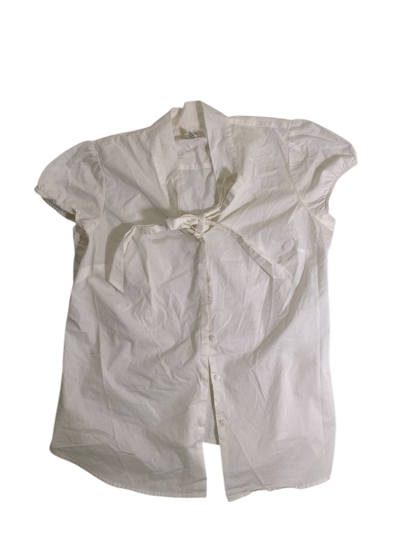 Loft  Tie-front blouse Short Sleeves