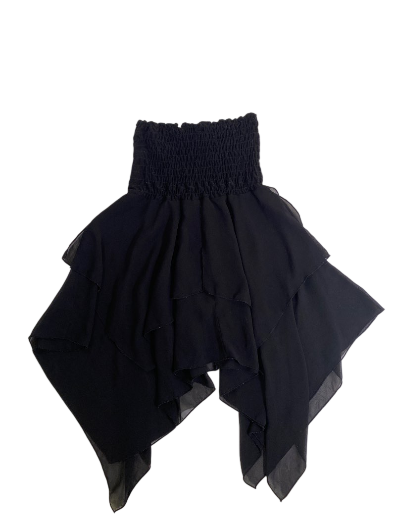 Rave  Layered Handkerchief Skirt Vintage
