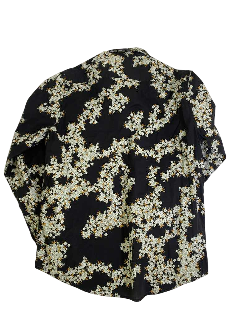 H&M Floral button-down Long Sleeves