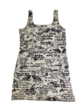 None Scoop Neck Printed Dress Dresses