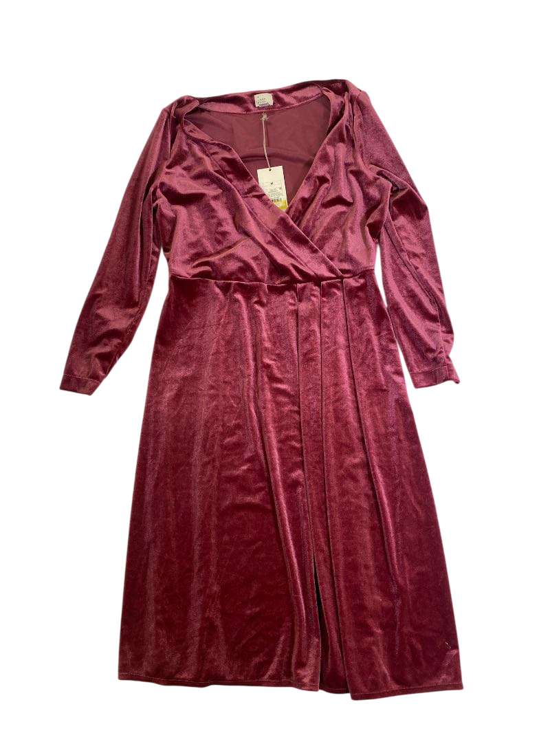 A New Day Velvet Wrap Dress Dresses