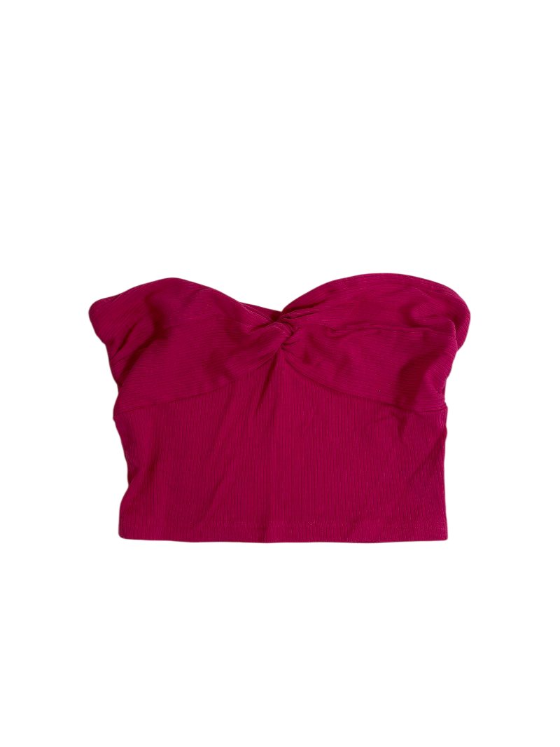 SHEIN  Strapless Twist-Front Tanks