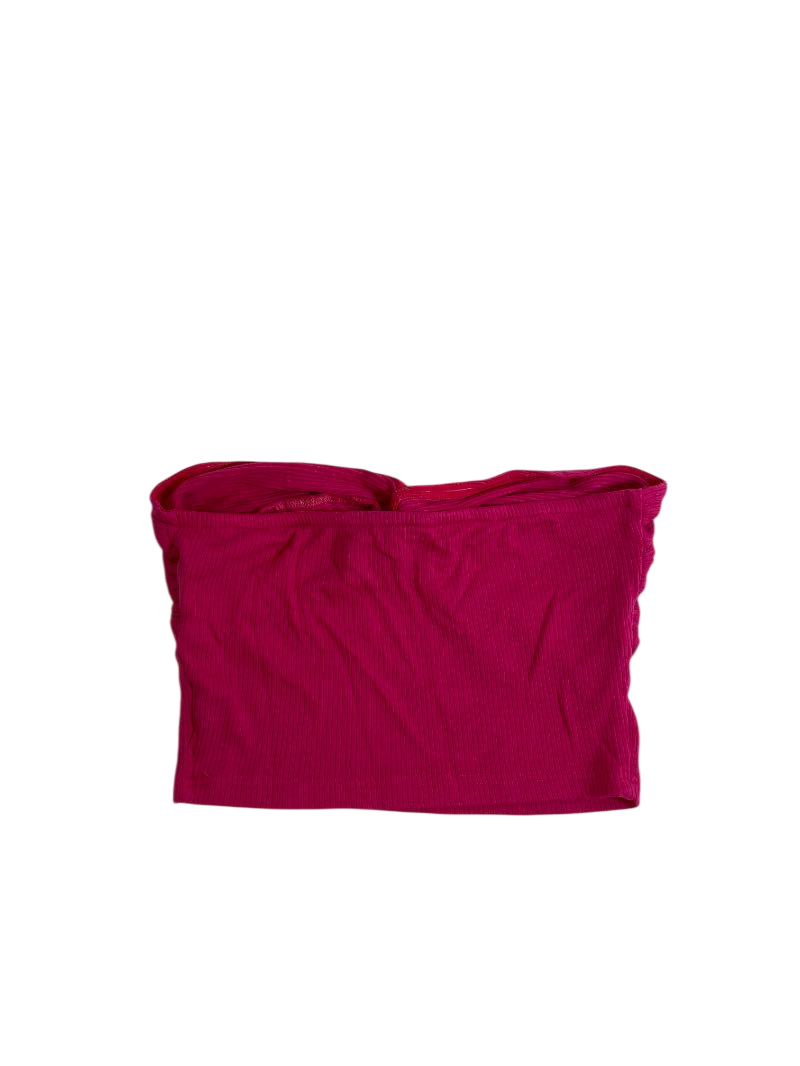 SHEIN  Strapless Twist-Front Tanks