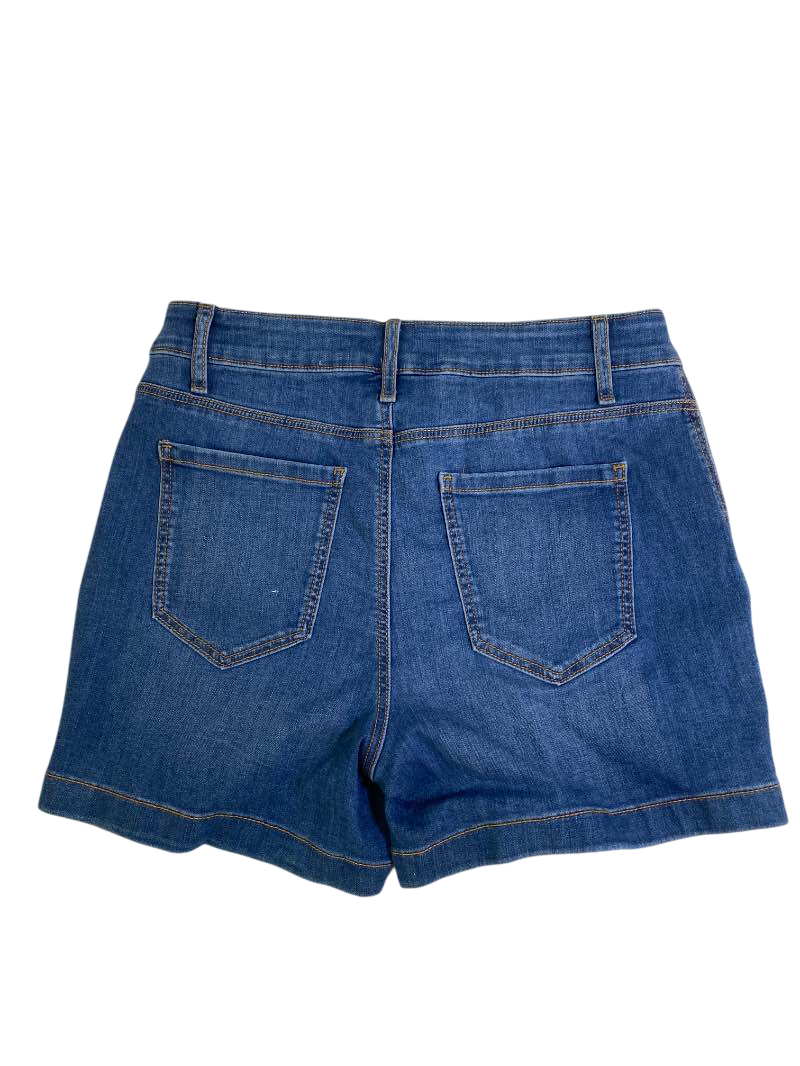 Falls Creek  High-Waisted Denim Shorts Shorts