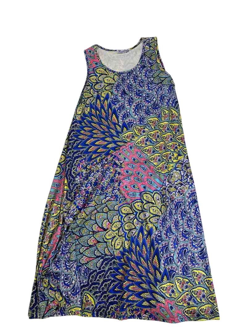 Rosalinda Sleeveless A-Line Dress Dresses