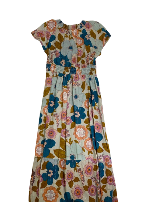Angie Floral Print Midi Dress Dresses