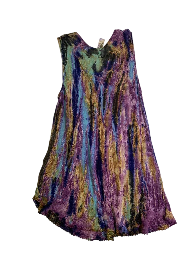 India Boutique  Sleeveless embroidered tank Tanks
