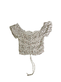Garage  Smocked short sleeve top Short Sleeves