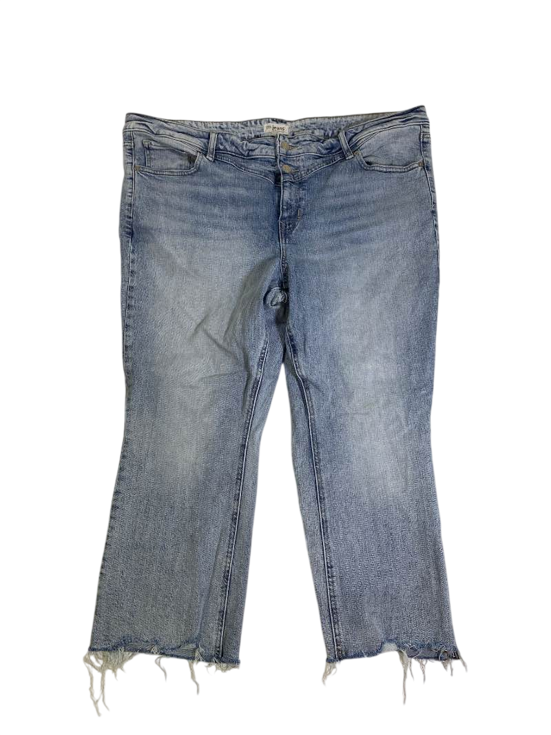 Maurice’s  Distressed wide leg Jeans