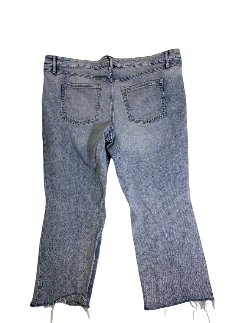 Maurice’s  Distressed wide leg Jeans