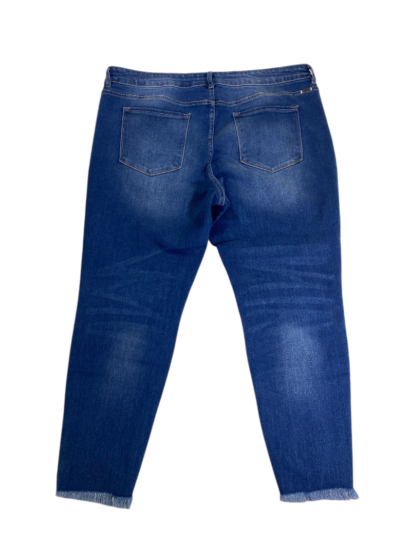 Maurice’s  Distressed Hem Jeans