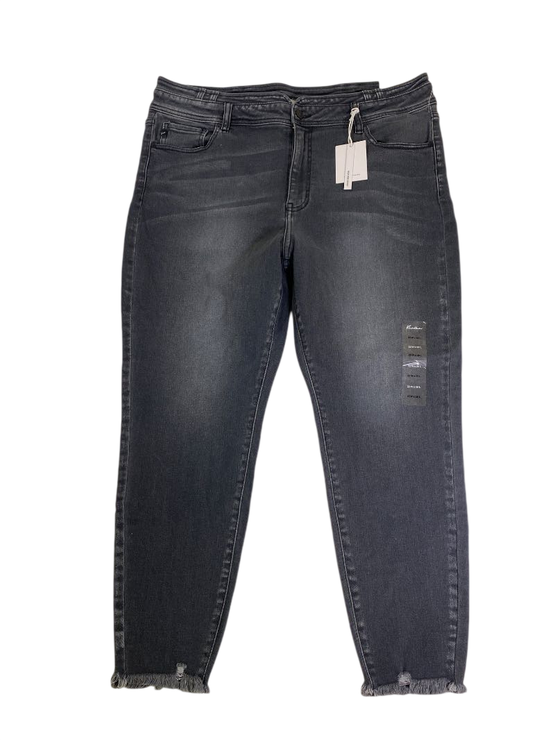 Maurice’s  Frayed Hem Skinny Jeans