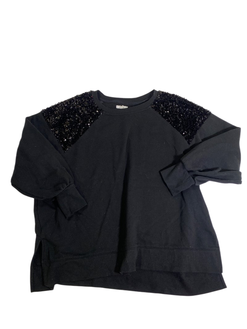 Maurice’s  Sequin Shoulder Long Sleeve Long Sleeves