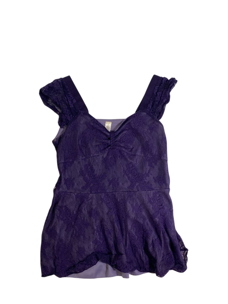 Merona  Sleeveless Lace Top Short Sleeves