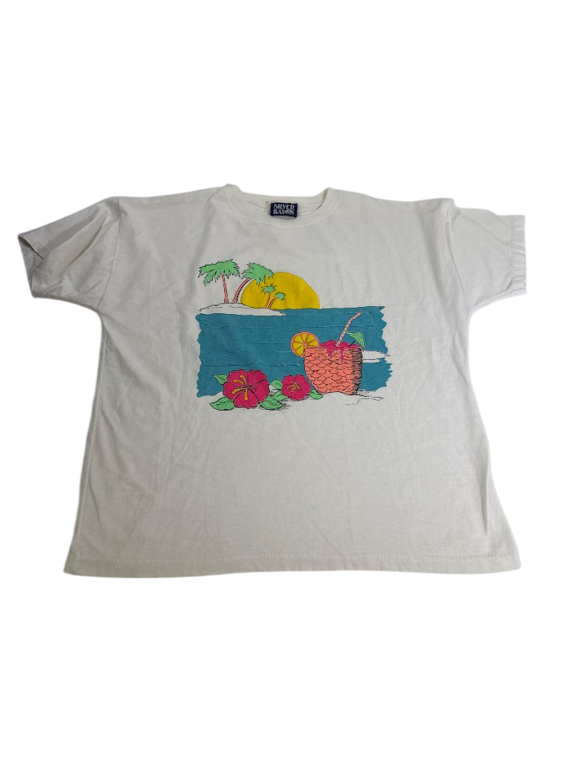 Silver Bay Vintage beach graphic tee Vintage