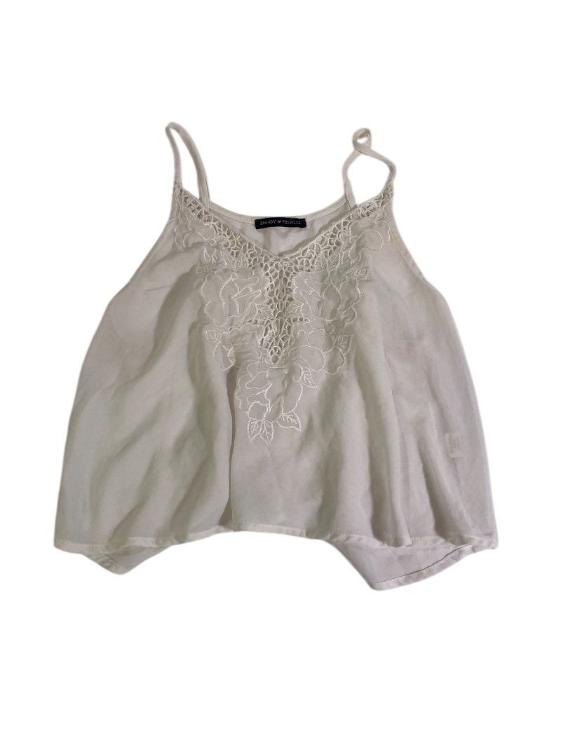 Brandy Melville Embroidered Tank Tanks