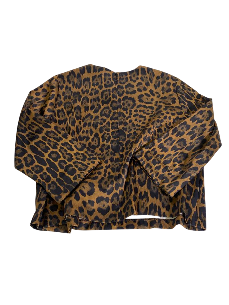 H&M Animal Print Blouse Long Sleeves