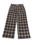 Pretty Garbage  Wide Leg Plaid Pants