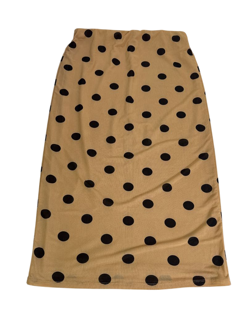 Shein Polka Dot Midi Skirt Skirt