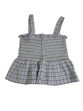 Forever21 Smocked Button-Up Tank Tanks