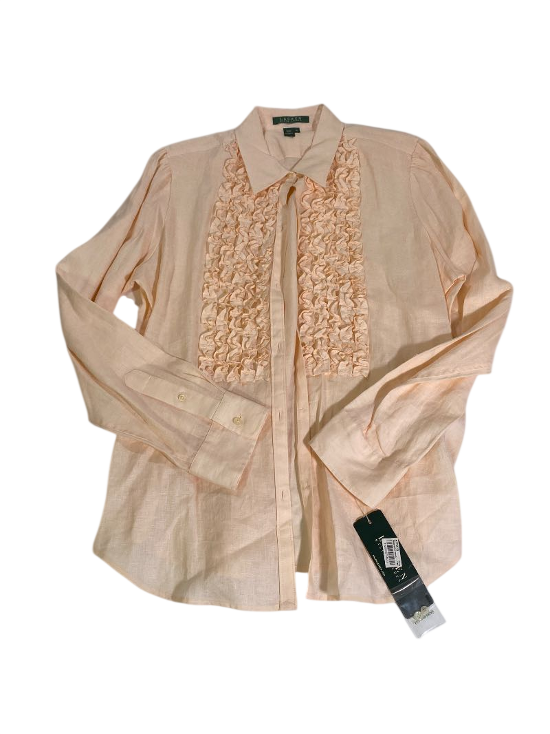 Lauren Ralph Lauren Ruffle front blouse Long Sleeves