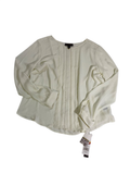 Dana Buchman Pleated Blouse Long Sleeves