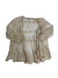 Cold Water Creek Embroidered cardigan Long Sleeves
