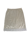 None Lace Trim Skirt