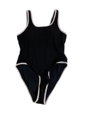 None Ribbed one-piece Swimwear