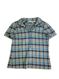 Henrietta Spoelman  Vintage Plaid Top Vintage