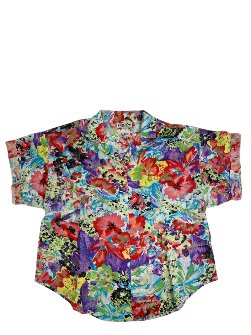 Caribou  Vintage Button-Up Shirt Vintage
