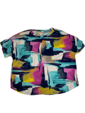 Sew in Love  Abstract print tee Short Sleeves