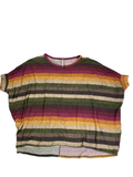 Dear Scarlett Striped Crew Neck Short Sleeves