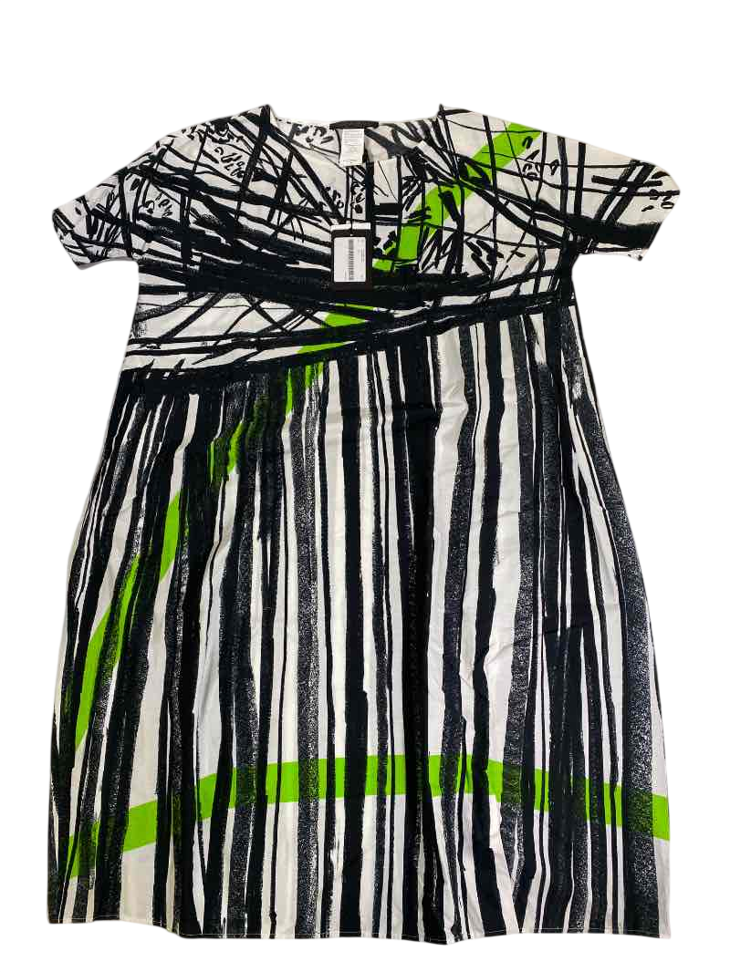 Marina Rinaldi Abstract Print Midi Dresses