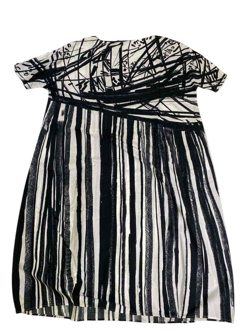 Marina Rinaldi Abstract Print Midi Dresses