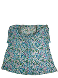 Dear Scarlett Scoop Neck Blouse Short Sleeves