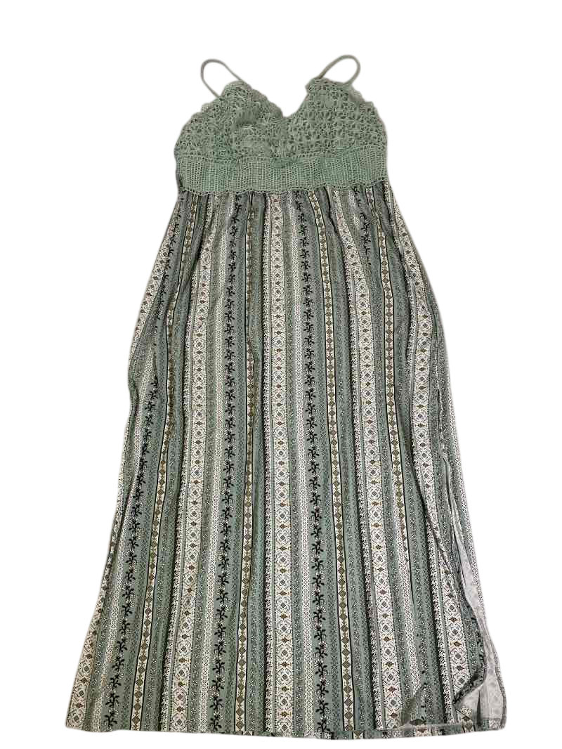 No Boundaries  Crochet Top Maxi Dresses
