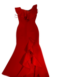 Badgley Mischka  Ruffled gown Dresses