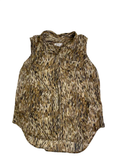 Liz Claiborne  Sleeveless Button-Down Tanks