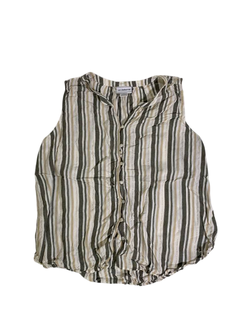 Liz Claiborne  Button-Front Tank Tanks
