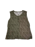 Liz Claiborne  Sleeveless Button-Front Tank Tanks
