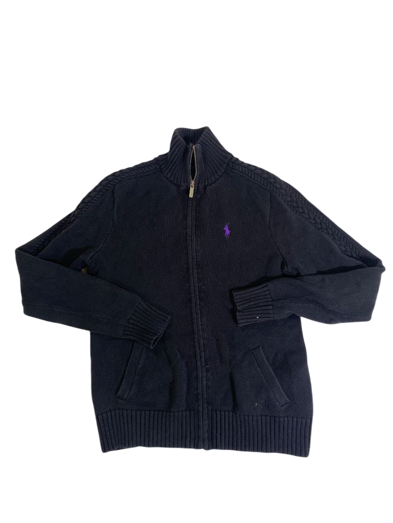 Ralph Lauren  Full-Zip Knit Sweater Long Sleeves