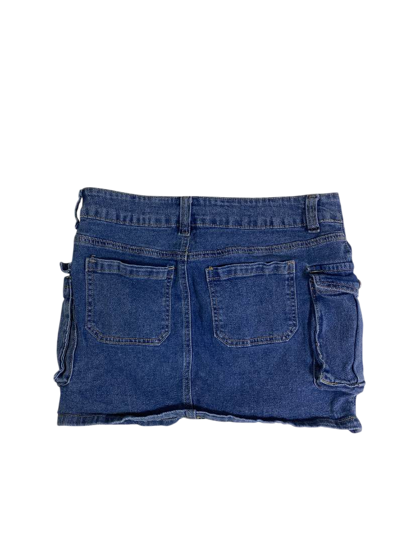 None Utility Mini Skirt Skirt